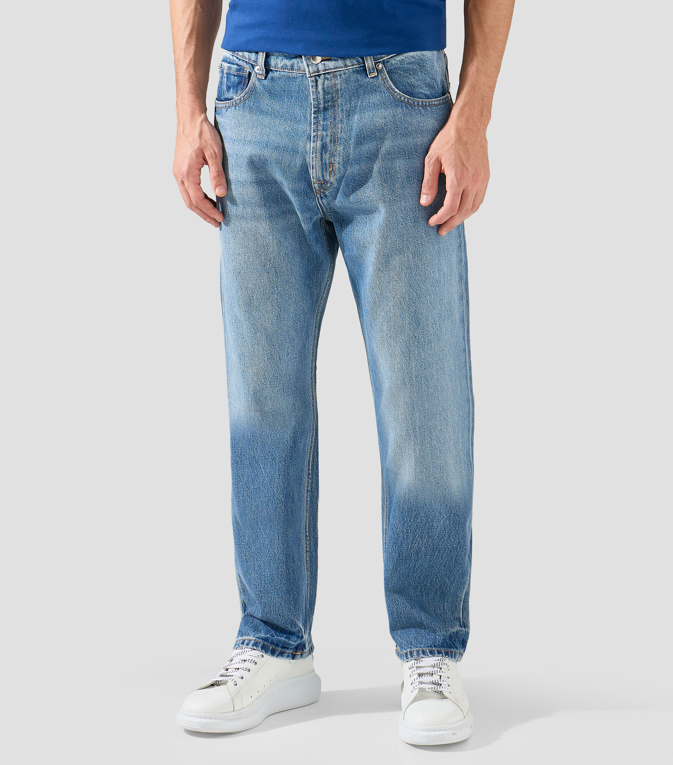 Jeans de corte straight Hombre